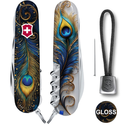 Складаний ніж Victorinox HUNTSMAN DESIGN Дивовижне перо