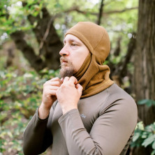 Балаклава флісова Tribe Fleece Balaclava T-KF-0021 OS, coyote