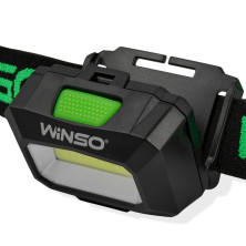 Ліхтар налобний Winso 100Lm, 3W COB, 3xAAA, White/Red