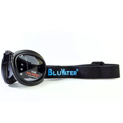 Окуляри BluWater Drifter Polarized (gray) чорні