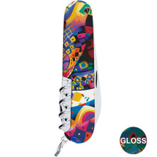 Складаний ніж Victorinox CLIMBER ZODIAC Яскрава змія 1.3703.Z4260pk