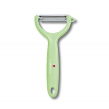 Кухонний набір з 3-х предметів Victorinox Swiss Classic Trend Colors Paring Knife Set with Tomato and Kiwi Peeler (6.7116.33L42), салатовий