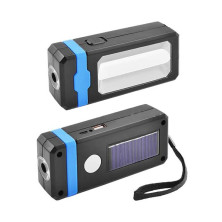 Ліхтар кемпінг Luxury 8051-LM+COB з розсіювачем, power bank, сонячна батарея, ЗУ micro usb