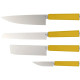 Набір кухонних ножів Butterfork Purest Set Yellow