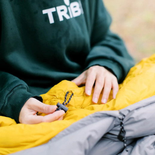 Спальний мішок Tribe Down 400 Long пуховий T-CH-0008-grey-L