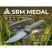Ніж складаний туристичний SRM Medal (8,2 см) 140Cr / Micarta, зелений