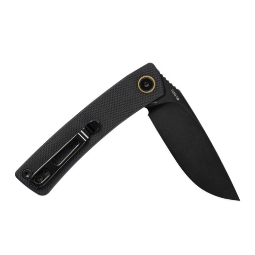 Ніж складаний кишеньковий SRM Air 105M-GB, (7,5 см) 14C28N / G10, чорний