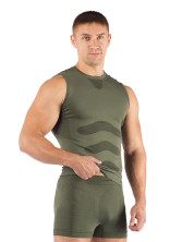 Футболка чоловіча Lasting Achile, Зелена S-M