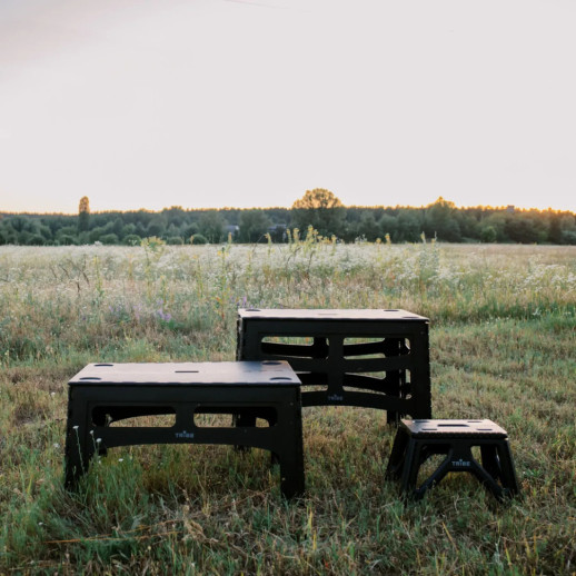 Стіл Tribe Camp Table High пластиковий T-EF-0004-black
