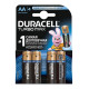 Батарейка AA Duracell LR06 MN1500 KPD 04 * 20 Turbo 4 шт