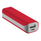 Портативна батарея Trust Primo 2200 mAh (червоний)