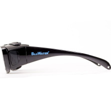 Окуляри BluWater Flip-IT Polarized (gray) чорні