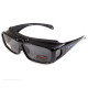 Окуляри BluWater Flip-IT Polarized (gray) чорні