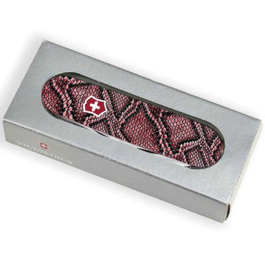 Складаний ніж Victorinox HUNTSMAN DESIGN Принт Шкіра пітона 1.3713.R2200pk