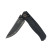 Ніж складаний туристичний SRM Medal (8,2 см) 140Cr / Micarta, чорний