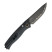 Ніж складаний туристичний SRM Medal (8,2 см) 140Cr / Micarta, чорний