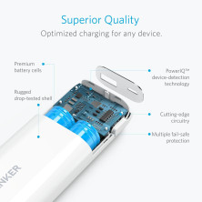 Портативна батарея Anker Astro E1, 5200mAh, V3, білий