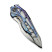 Ніж складаний туристичний Weknife Arrakis (8.8 см) Vanax / Titanium сірий