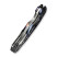 Ніж складаний туристичний Weknife Arrakis (8.8 см) Vanax / Titanium сірий