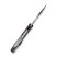 Ніж складаний туристичний Weknife Arrakis (8.8 см) Vanax / Titanium сірий