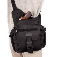 Сумка-кобура тактична Оперативна плечова 5.11 Tactical Push Pack, чорна (56037) (Copy)