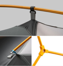 Намет 3F Ul Gear ZhengTu 1 15D 4 season зелений