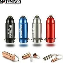 Лiхтар Mateminсo BL01 Bullet 45LM LED Keychain, мідний