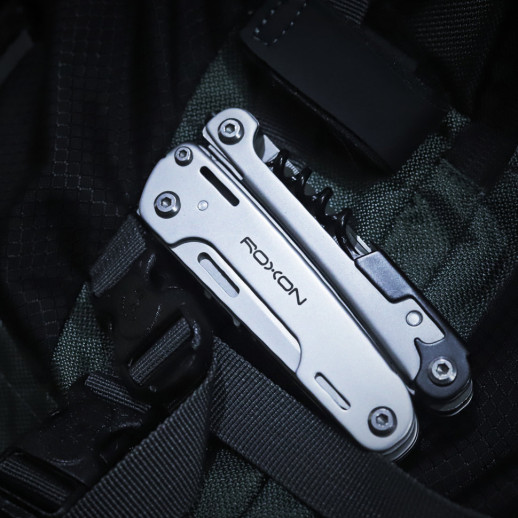 Мультитул Roxon STORM S801S + Multitool Fonarik 2020 акційний