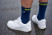 Шкарпетки водонепроникні Dexshell Ultra Thin Crew NL, p-p S, сині (без упаковки/пошкоджена упаковка)