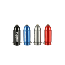 Ліхтар Mateminсo BL01 Bullet 45LM LED Keychain, сріблястий