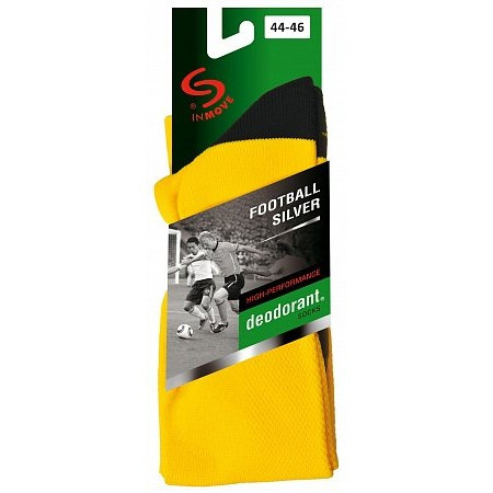 Термошкарпетки InMove Football Deodorant Білий 44-46