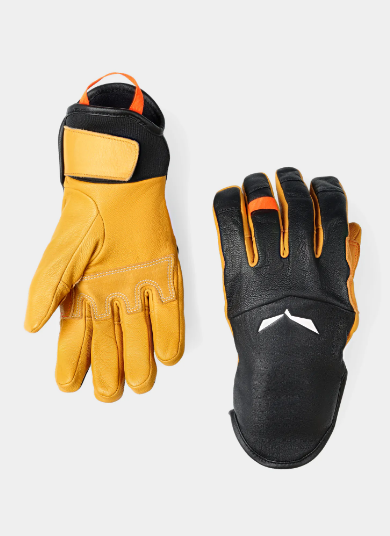 Рукавиці Salewa LEATHER wool GLOVES-Жовті M