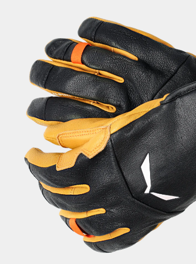 Рукавиці Salewa LEATHER wool GLOVES-Жовті M