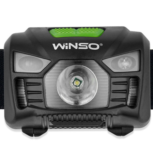 Ліхтар налобний Winso 150Lm, 3W LED, 1200mAh, Sensor White/Red