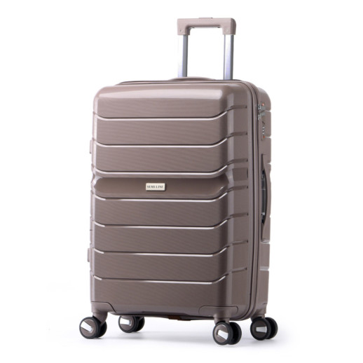 Валіза Semi Line 24" (M) Brown (T5768-2)