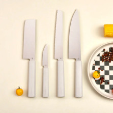 Ніж кухонний Butterfork Chef’s Knife AR-RPM9 ABS Light Grey
