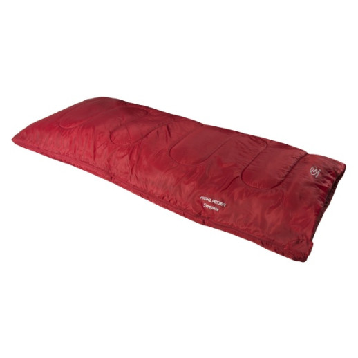 Спальний мішок Highlander Sleepline 250 /+ 5°C (Left) Red