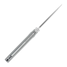 Ніж складаний туристичний SRM Terrier (9 см) 140Cr / G10 сірий