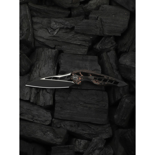 Ніж складаний туристичний Weknife Arrakis (8.8 см) Vanax / Titanium чорний