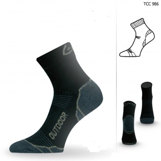 Термошкарпетки трекінг lasting TCC 986-S-Чорний