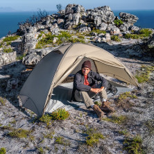 Намет надлегкий двомісний Naturehike Jiling Pro CNK2650WS013, 20D, пісочний