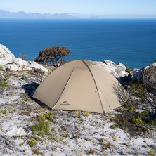Намет надлегкий двомісний Naturehike Jiling Pro CNK2650WS013, 20D, пісочний