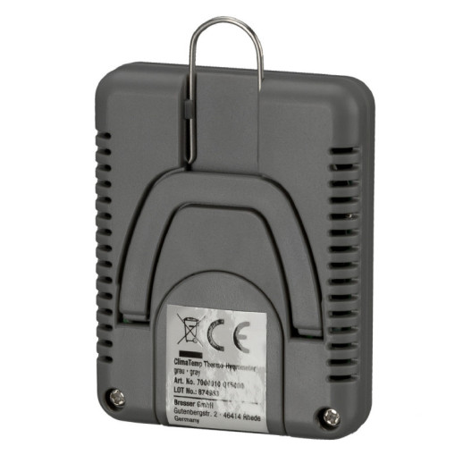 Термометр-гігрометр Bresser Temeo Hygro Indicator (3шт), сірий (7000010QT5000)