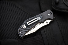 Ніж Kizlyar Supreme Bloke-Z сатин, сталь D2