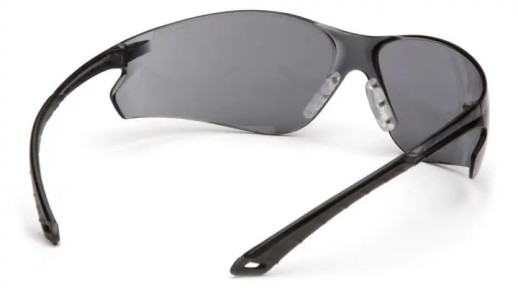 Окуляри захисні Pyramex Itek (gray) Anti-Fog, чорні