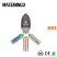 Лiхтар Mateminсo Copper 100LM USB Mini LED, мідний