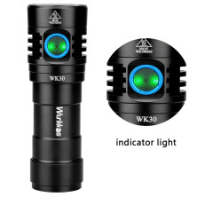 Ліхтар Wurkkos WK30 Rechargeable LH351D /Red Light /UV Light, чорний
