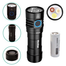 Ліхтар Wurkkos WK30 Rechargeable LH351D /Red Light /UV Light, чорний