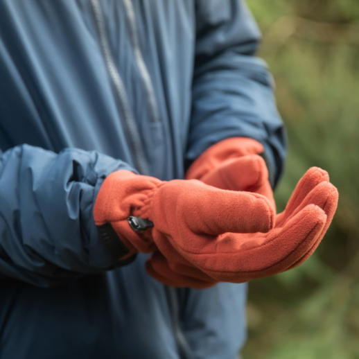 Рукавиці Trekmates Dyce Glove TM-007113 chipotle - L - бордовий