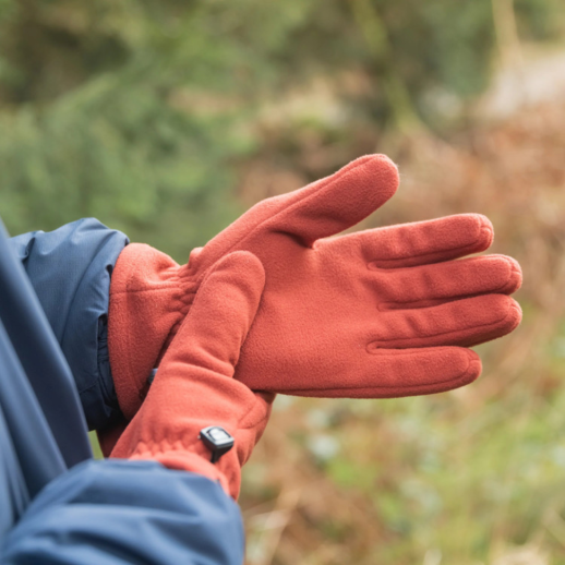 Рукавиці Trekmates Dyce Glove TM-007113 chipotle - L - бордовий